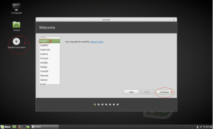 install linux - icmganz