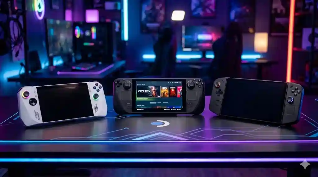 Steam Deck vs ROG Ally vs Legion Go